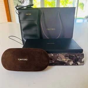 Brand New Authentic Tom Ford Eyewear Accessories Set – No Sunglasses